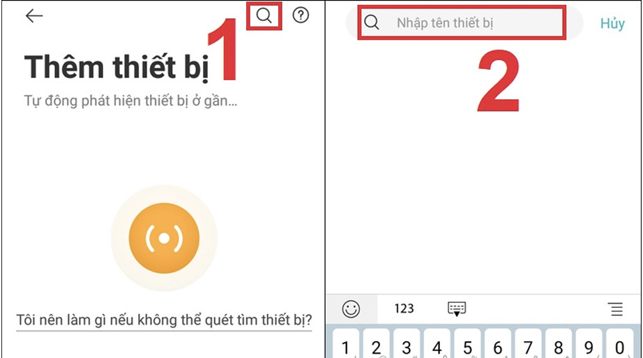 Mi Home là gì? Khám phá các đặc điểm và hướng dẫn sử dụng chi tiết Dò tìm thiết bị thủ công