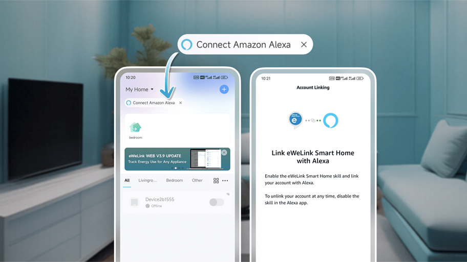 Việc kết nối với Alexa sẽ giúp các tác vụ trở nên nhanh chóng dễ dàng hơn