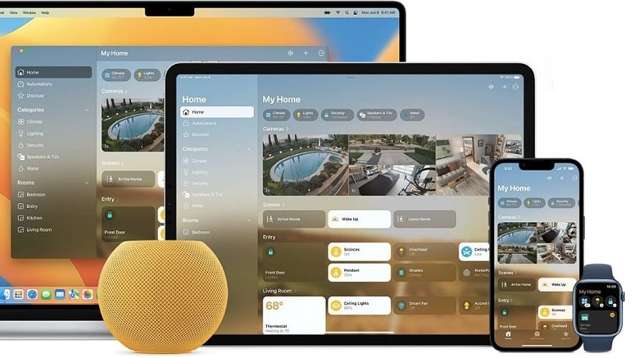 Khám phá 10 phần mềm điều khiển nhà thông minh hiện đại, được sử dụng rộng rãi Apple Homekit được phát triển bởi ông lớn Apple