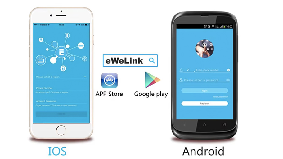 Tải eWeLink trên thiết bị di động
