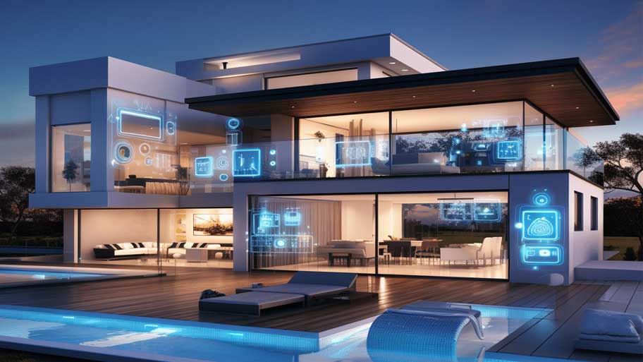 Khám phá TOP 5 mô hình nhà thông minh hiện đại và tiện nghi Mô hình biệt thự 3 tầng trang bị các hệ thống giải pháp hiện đại, tự động hóa