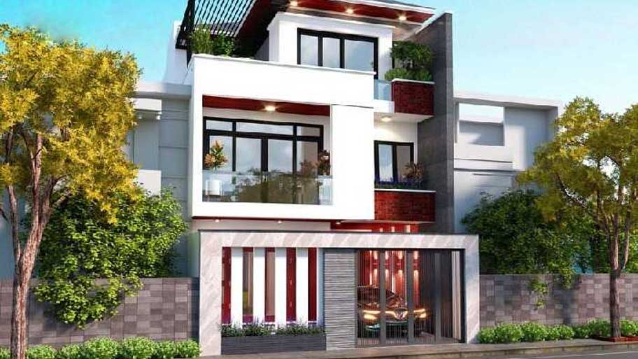 Khám phá TOP 5 mô hình nhà thông minh hiện đại và tiện nghi Mô hình nhà phố 3 tầng thông minh sử dụng thêm các thiết bị điều khiển không dây